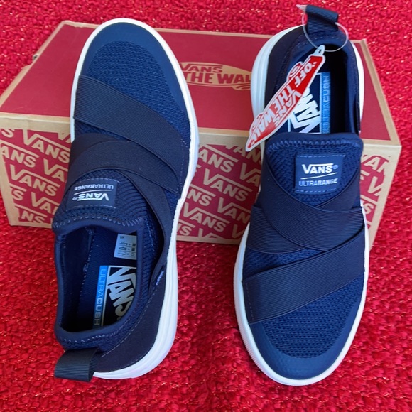 Vans Ultrarange Gore Knit Dress Blue/True White WMNS - Picture 13 of 16